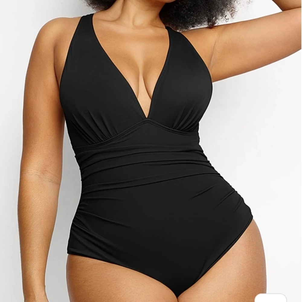 Elegant Black Women's Swimsuit